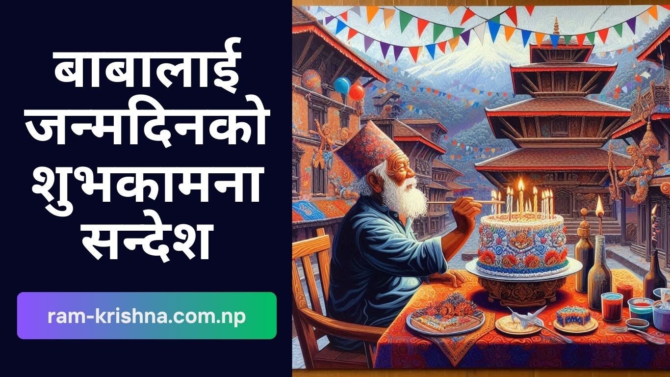 बाबालाई जन्मदिनको शुभकामना
